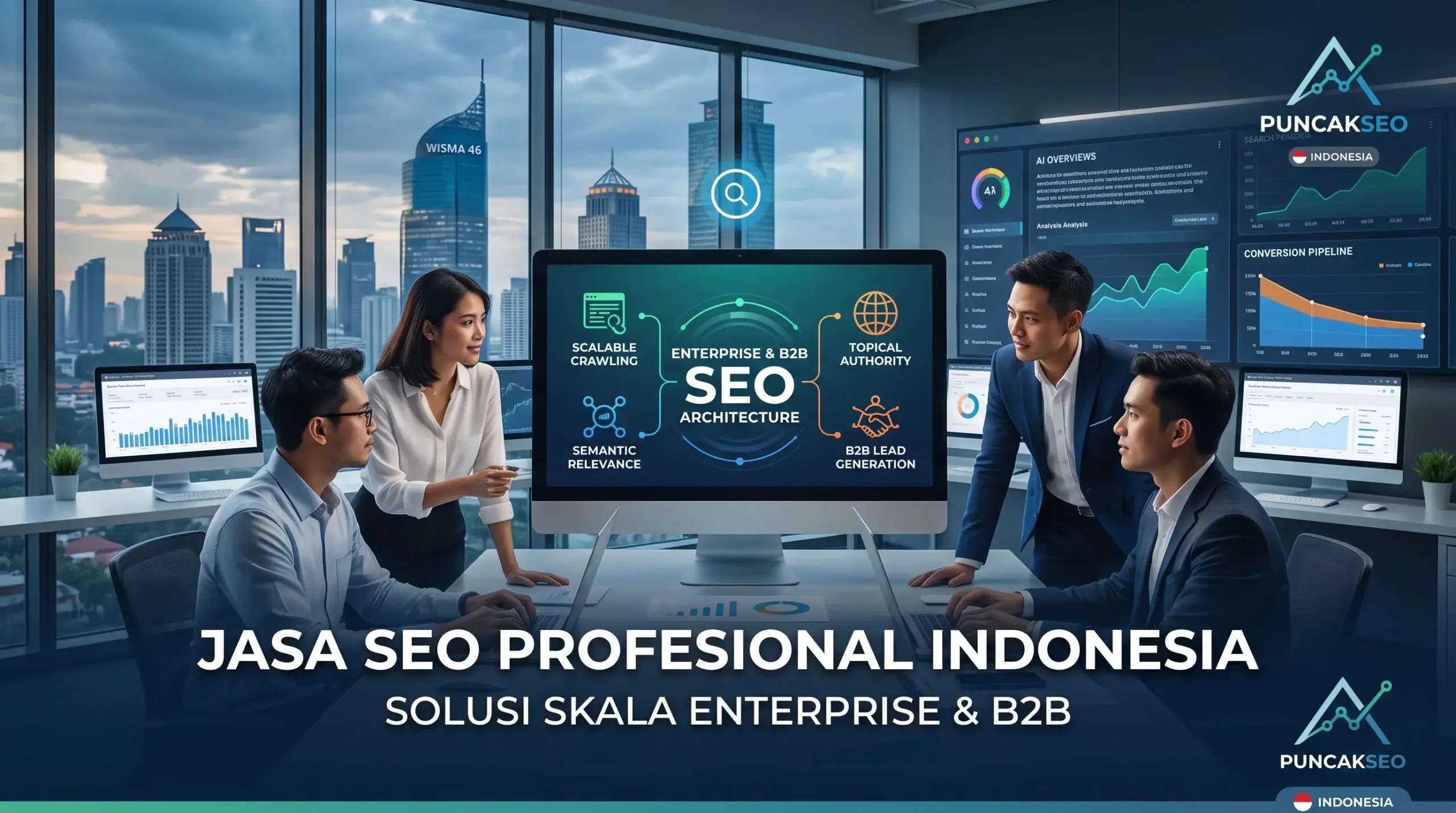 Jasa SEO Profesional Indonesia: Solusi Skala Enterprise & B2B