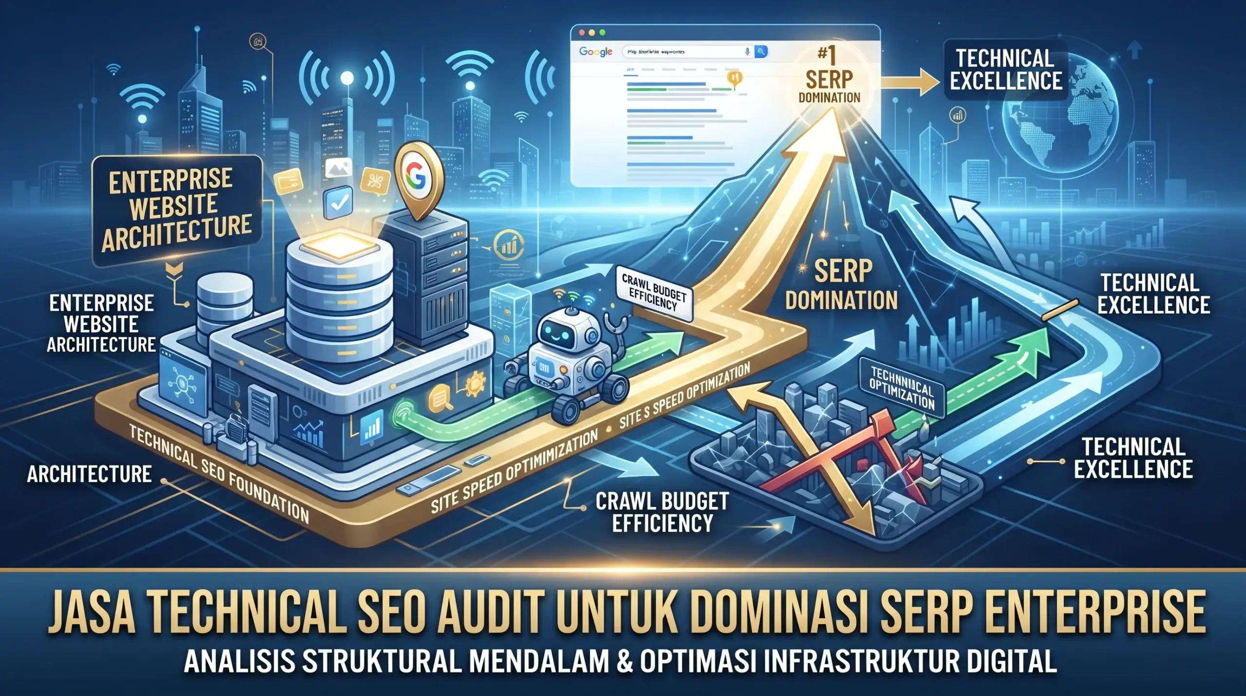 Jasa Technical SEO Audit: Solusi Arsitektur & Kinerja Web