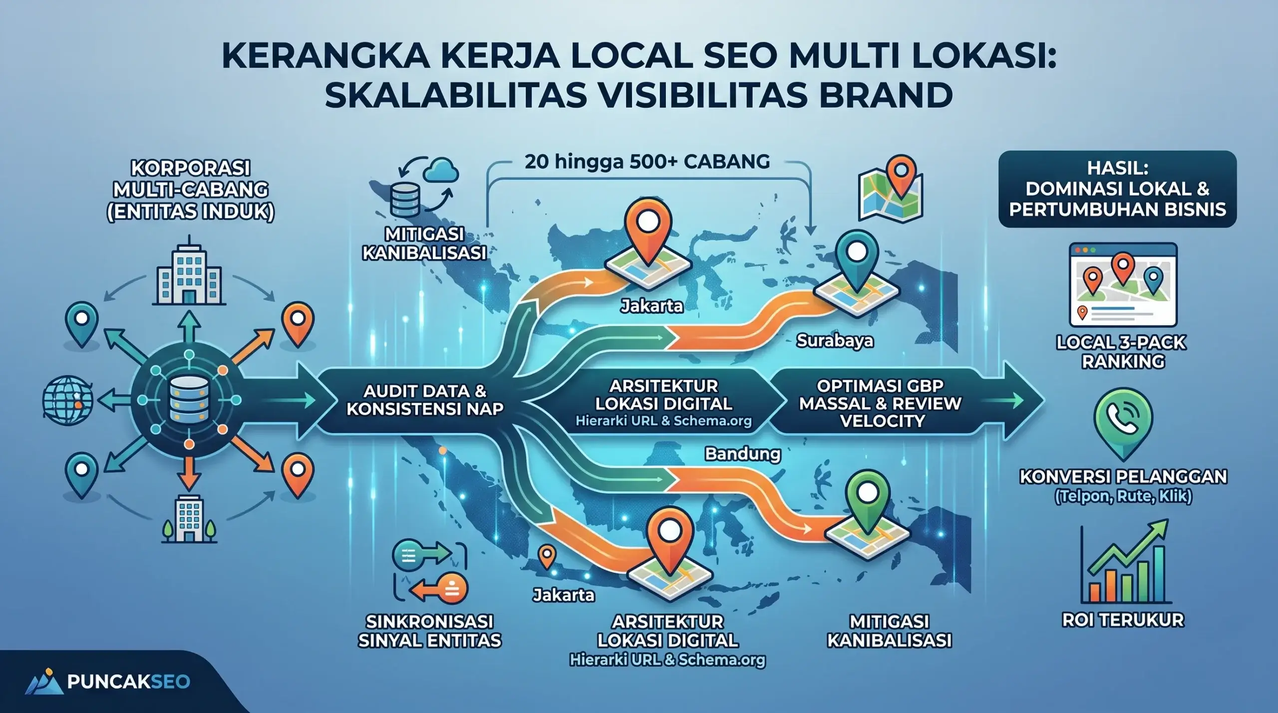 Jasa Local SEO Multi Lokasi untuk Dominasi Pasar Cabang